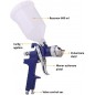 Pistol de vopsit cu aer comprimat, capacitate 600 ml, presiune reglabila, duza 1.4, recipient vopsea 10x15 cm, RESIGILAT