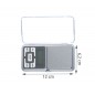 Mini cantar digital 500g, de buzunar, OZ, CT, TL, GN, TARA, iluminat LED Mini cantar digital 500g, de buzunar, OZ, CT, TL, GN, TARA, iluminat LED