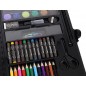 Trusa pictura si desen 86 piese, valiza depozitare, creioane colorate, carioci, acuarele Trusa pictura si desen 86 piese, valiza depozitare, creioane colorate, carioci, acuarele