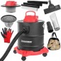 Aspirator cenusa 20L, 2 filtre incluse, filtrare dubla, functie suflanta, 1600W, 230V, 50Hz, 5,6kg, rosu Aspirator cenusa 20L, 2 filtre incluse, filtrare dubla, functie suflanta, 1600W, 230V, 50Hz, 5,6kg, rosu