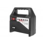 Redresor baterii, afisaj LCD, universal, maner transport, indicator nivel incarcare, negru Redresor baterii, afisaj LCD, universal, maner transport, indicator nivel incarcare, negru