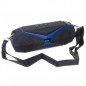 Boxa portabila multifunctionala, MP3, slot card, intrare USB, radio FM, 1200mAh, negru/albastru