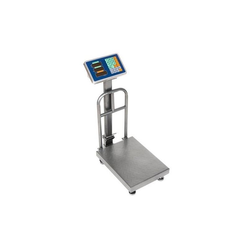 Cantar electronic industrial cu platforma, 150 kg, afisaj digital LCD