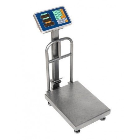 Cantar electronic industrial cu platforma, 150 kg, afisaj digital LCD