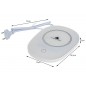 Incalzitor electric bauturi, termostat, functie incalzire rapida, 50-60Hz, 16W, plastic, alb