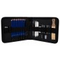 Set creioane pentru schite, universale, 32 piese, ascutitoare, radiera, carbune, grafit, 473g, negru Set creioane pentru schite, universale, 32 piese, ascutitoare, radiera, carbune, grafit, 473g, negru