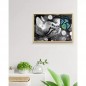 Set broderie cu diamante, model pisica, accesorii incluse, dimensiune 30x40 cm