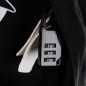 Ghiozdan reflectorizant, port USB, 5 compartimente, fermoar, cutie creioane inclusa, impermeabil, negru