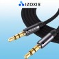 Cablu AUX tata, jack 3,5mm, stereo, varfuri placate cu aur, lungime cablu 175 cm Cablu AUX tata, jack 3,5mm, stereo, varfuri placate cu aur, lungime cablu 175 cm