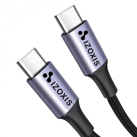 Cablu USB Type C, mufa 90 grade, tensiune 5A/20V, 100W, aluminiu si PC