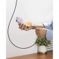 Cablu USB Type C, mufa 90 grade, tensiune 5A/20V, 100W, aluminiu si PC