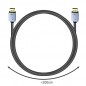 Cablu HDMI audio/video tata - tata, rezolutie 4K, cablu 200 cm, gri Cablu HDMI audio/video tata - tata, rezolutie 4K, cablu 200 cm, gri