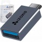 Adaptor USB 3.0 - USB type C, tehnologie OTG, 5Gb/s, 0,5A, metal/PVC, 3x0,7x1,5 cm Adaptor USB 3.0 - USB type C, tehnologie OTG, 5Gb/s, 0,5A, metal/PVC, 3x0,7x1,5 cm
