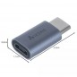 Adaptor USB Type C - USB B 2.0, conector Micro USB, tehnologie OTG, 480mb/s, 2,1A, metal/PVC, 2,3x0,6x1,1 cm