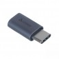 Adaptor USB Type C - USB B 2.0, conector Micro USB, tehnologie OTG, 480mb/s, 2,1A, metal/PVC, 2,3x0,6x1,1 cm