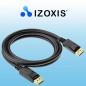 Cablu displayport audio/video tata, rezolutie 4K, cablu cupru, negru Cablu displayport audio/video tata, rezolutie 4K, cablu cupru, negru