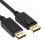 Cablu displayport audio/video tata, rezolutie 4K, cablu cupru, negru