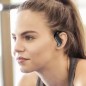 Casti wireless in ear cu powerbank 5.0, intrare microUSB, bluetooth, 400mAh, ABS/PC, 4,5x7,5x4cm, negru Casti wireless in ear cu powerbank 5.0, intrare microUSB, bluetooth, 400mAh, ABS/PC, 4,5x7,5x4cm, negru