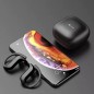 Casti wireless in ear cu powerbank 5.0, intrare microUSB, bluetooth, 400mAh, ABS/PC, 4,5x7,5x4cm, negru Casti wireless in ear cu powerbank 5.0, intrare microUSB, bluetooth, 400mAh, ABS/PC, 4,5x7,5x4cm, negru