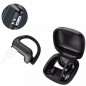 Casti wireless in ear cu powerbank 5.0, intrare microUSB, bluetooth, 400mAh, ABS/PC, 4,5x7,5x4cm, negru Casti wireless in ear cu powerbank 5.0, intrare microUSB, bluetooth, 400mAh, ABS/PC, 4,5x7,5x4cm, negru