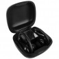Casti wireless in ear cu powerbank 5.0, intrare microUSB, bluetooth, 400mAh, ABS/PC, 4,5x7,5x4cm, negru Casti wireless in ear cu powerbank 5.0, intrare microUSB, bluetooth, 400mAh, ABS/PC, 4,5x7,5x4cm, negru