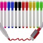 Set 12 markere cu stergere uscata, 6 culori, burete stergere si magnet, universale Set 12 markere cu stergere uscata, 6 culori, burete stergere si magnet, universale