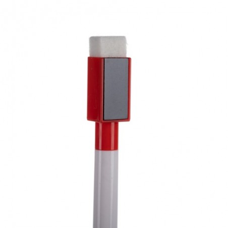 Set 12 markere cu stergere uscata, 6 culori, burete stergere si magnet, universale