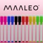 Set 12 markere cu stergere uscata, 6 culori, burete stergere si magnet, universale Set 12 markere cu stergere uscata, 6 culori, burete stergere si magnet, universale