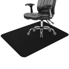 Covoras protectie pardoseala, pentru scaun birou, polipropilena, 1.4 x 1 m, negru