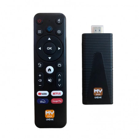 Media Player TV Stick S3, HDMI, UHD 4K, Android 10, Wi-fi, 2G RAM, Google Assistant