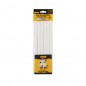 Batoane silicon 11 mm, rezerve pistol de lipit, lungime 20 cm, set 6 buc, albe Batoane silicon 11 mm, rezerve pistol de lipit, lungime 20 cm, set 6 buc, albe