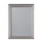 Rama click aluminiu A4, poster frame cu fixare perete, argintie