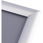 Rama click aluminiu, expunere afise si postere in format A0, colturi drepte, fixare orizontala sau verticala pe perete