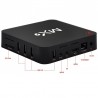 Mini PC Android TV Box, Airplay, Miracast, RAM 1GB, ROM 8GB, 4K, 3D, Kodi MX9