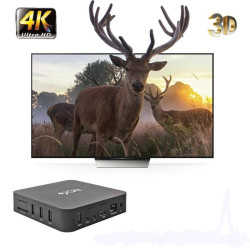 Mini PC Android TV Box, Airplay, Miracast, RAM 1GB, ROM 8GB, 4K, 3D, Kodi MX9