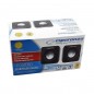 Boxe stereo mini Leggiero 6W, alimentare USB, conector Jack 3.5 mm, sistem sunet 2.0