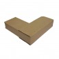 Coltare carton, interior captusit cu burete, forma L, set 4 bucati, 10x10.2x2.5 cm