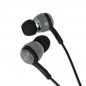 Casti in-ear, 108 dB/mW, control volum, mini mufa stereo 3.5 mm, cablu 1.2 m Casti in-ear, 108 dB/mW, control volum, mini mufa stereo 3.5 mm, cablu 1.2 m