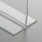 Rama transparenta tip suport, forma T, format 15 x 21 cm, plexiglas