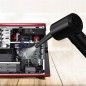 Suflanta electrica de aer comprimat, fara fir, incarcare USB, 100W, 5 varfuri interschimbabile, 3 perii curatare, 51000 RPM