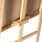 Sevalet pictura, inaltime si unghi inclinare reglabile, 139 cm, lemn