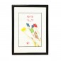 Rama foto clasica Bessie, cadru negru, format 15x21