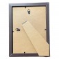 Rama foto Ethel, lemn, format 15x21 cm, suport sustinere, cleme fixare, wenge Rama foto Ethel, lemn, format 15x21 cm, suport sustinere, cleme fixare, wenge