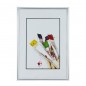 Rama foto Finn, de perete, pentru fotografii A4, cadru aluminiu, argintiu