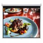 Ecran pentru proiectie 100 inch, format 16:9, portabil, sistem prindere, alb mat, RESIGILAT Ecran pentru proiectie 100 inch, format 16:9, portabil, sistem prindere, alb mat, RESIGILAT