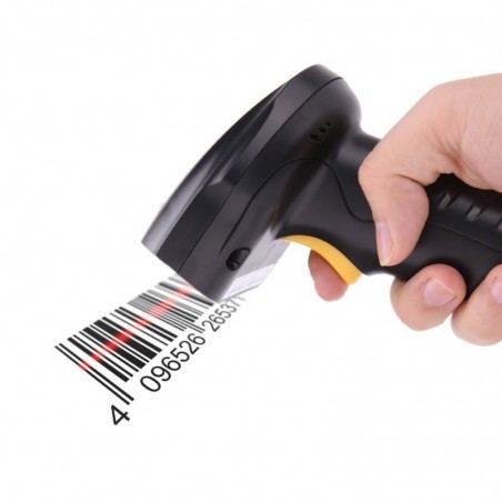 Cititor cod de bare 1D, Bluetooth, USB, 4500 coduri, Android, iOS, 750mAh, BP, RESIGILAT