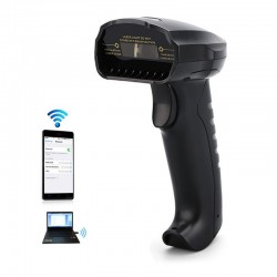 Cititor cod de bare 1D, Bluetooth, USB, 4500 coduri, Android, iOS, 750mAh, BP, RESIGILAT