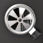 Gratar carbune BBQ Grill cu capac, 2 rafturi, termometru, suflanta, roti deplasare, RESIGILAT Gratar carbune BBQ Grill cu capac, 2 rafturi, termometru, suflanta, roti deplasare, RESIGILAT