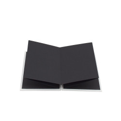 Album poze Leporello, 13x18cm, foto autoadezive, textura lemn