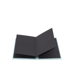Album poze Leporello, 13x18cm, foto autoadezive, textura lemn